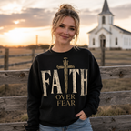 Faith Over Fear Unisex T-shirt, Women's T-shirt, Unisex Long Sleeve, Sweatshirt, Hoodie, Zip Hoodie