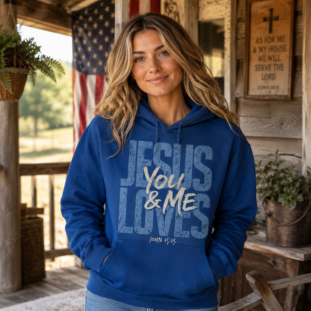 Jesus Loves You & Me Unisex T-shirt, Women's T-shirt, Unisex Long Sleeve, Sweatshirt, Hoodie, Zip Hoodie