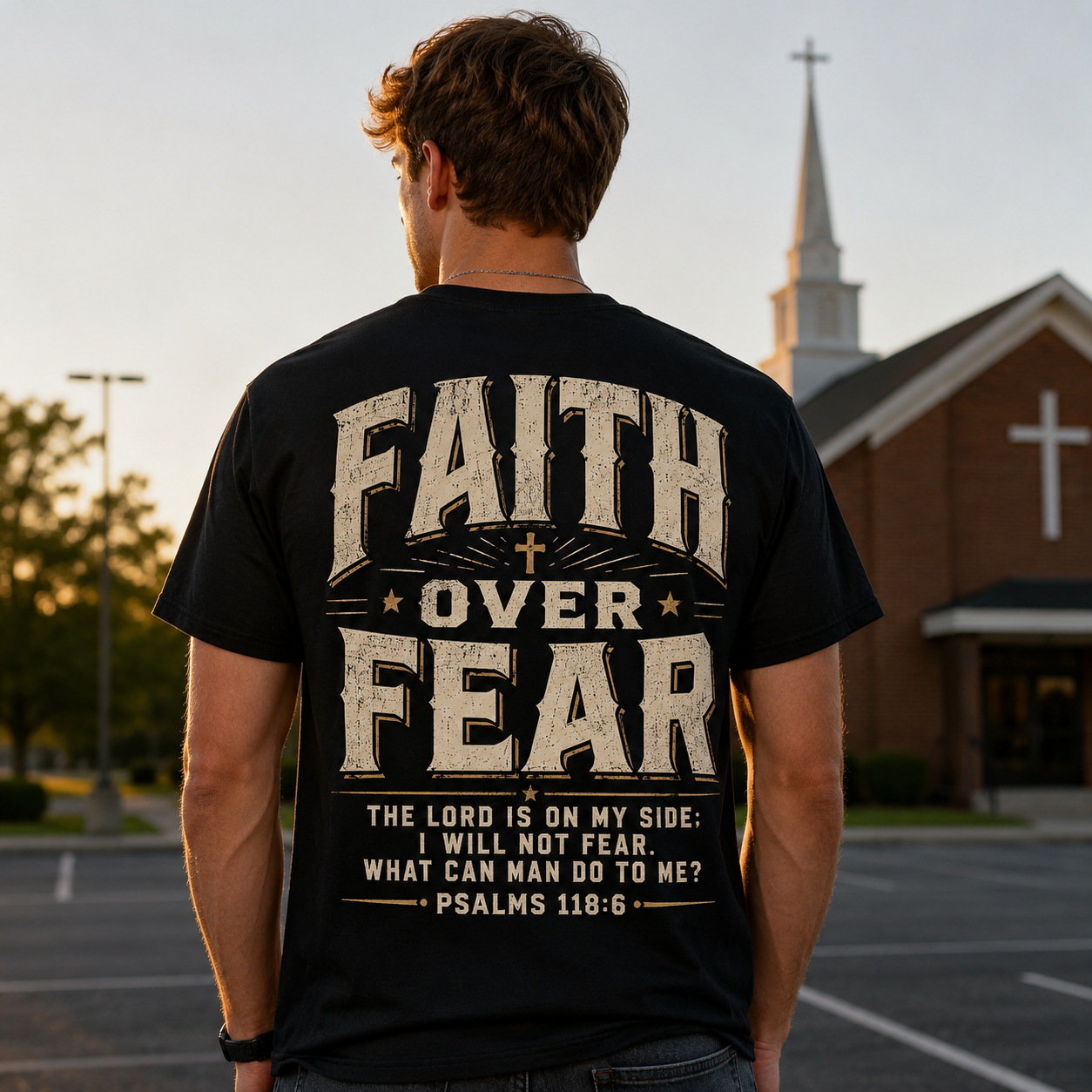 Faith Over Fear Unisex T-shirt, Women's T-shirt, Unisex Long Sleeve, Sweatshirt, Hoodie, Zip Hoodie
