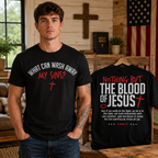 Blood of Jesus 2 Sided Unisex T-shirt, Women's T-shirt, Unisex Long Sleeve, Sweatshirt, Hoodie, Zip Hoodie