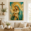 Madonna and Child: High-End Classic Catholic Wall Art