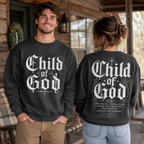 Child of God 2 sided Unisex T-shirt, Women's T-shirt, Unisex Long Sleeve, Sweatshirt, Hoodie, Zip Hoodie