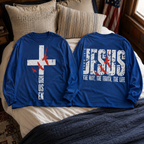 Jesus The Way The Truth The Life 2 Sided Unisex T-shirt, Women's T-shirt, Unisex Long Sleeve, Sweatshirt, Hoodie, Zip Hoodie