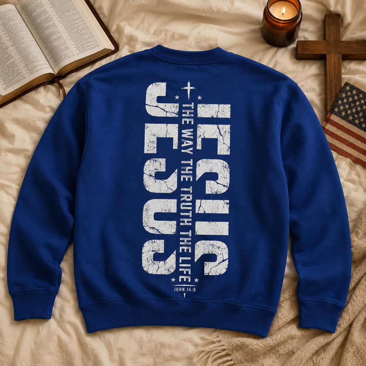 John 14:6 Unisex T-shirt, Women's T-shirt, Unisex Long Sleeve, Sweatshirt, Hoodie, Zip Hoodie