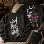 Jesus Is King 2 Sided Unisex T-shirt, Women's T-shirt, Unisex Long Sleeve, Sweatshirt, Hoodie, Zip Hoodie