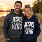 Jesus Is My King Unisex T-shirt, Women's T-shirt, Unisex Long Sleeve, Sweatshirt, Hoodie, Zip Hoodie