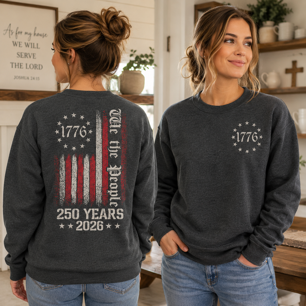 We The People Shirt, 250th Anniversary USA, 1776 To 2026 Tee, Patriotic Mens Top, Veteran Gift