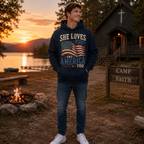 She Loves Jesus And America Too Unisex T-shirt, Women's T-shirt, Unisex Long Sleeve, Sweatshirt, Hoodie, Zip Hoodie