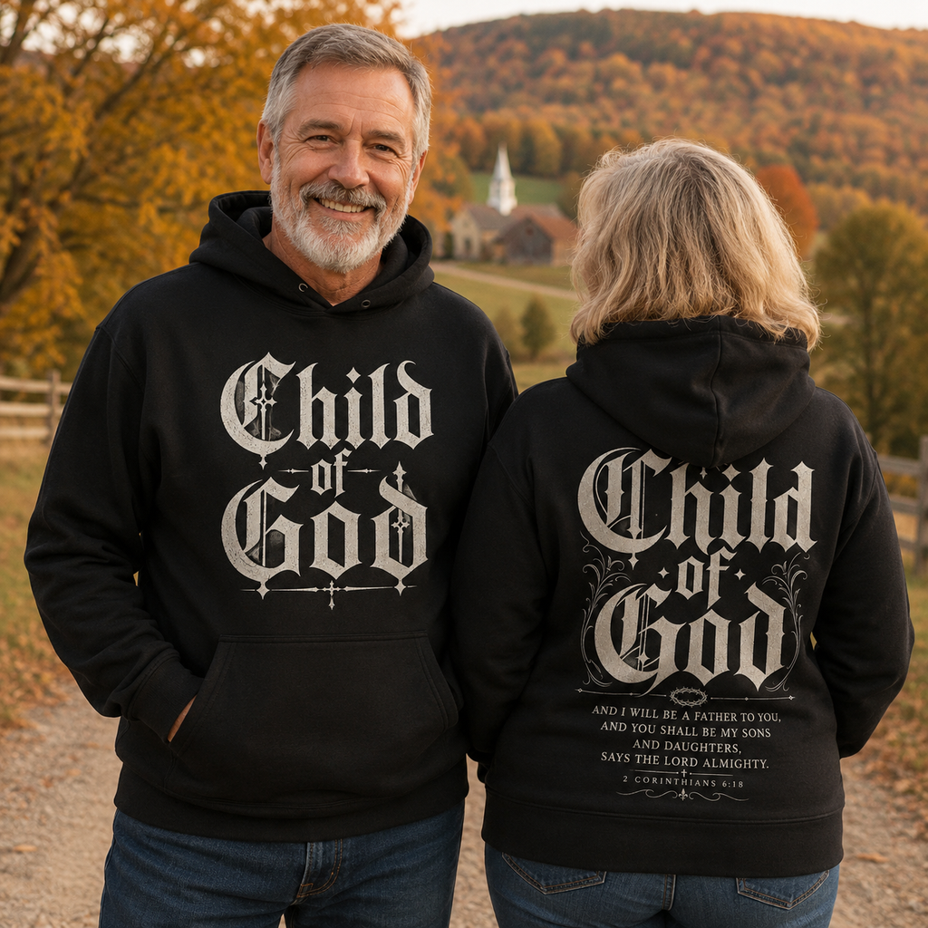 Child of God 2 sided Unisex T-shirt, Women's T-shirt, Unisex Long Sleeve, Sweatshirt, Hoodie, Zip Hoodie
