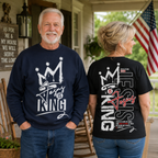 Jesus Is King 2 Sided Unisex T-shirt, Women's T-shirt, Unisex Long Sleeve, Sweatshirt, Hoodie, Zip Hoodie