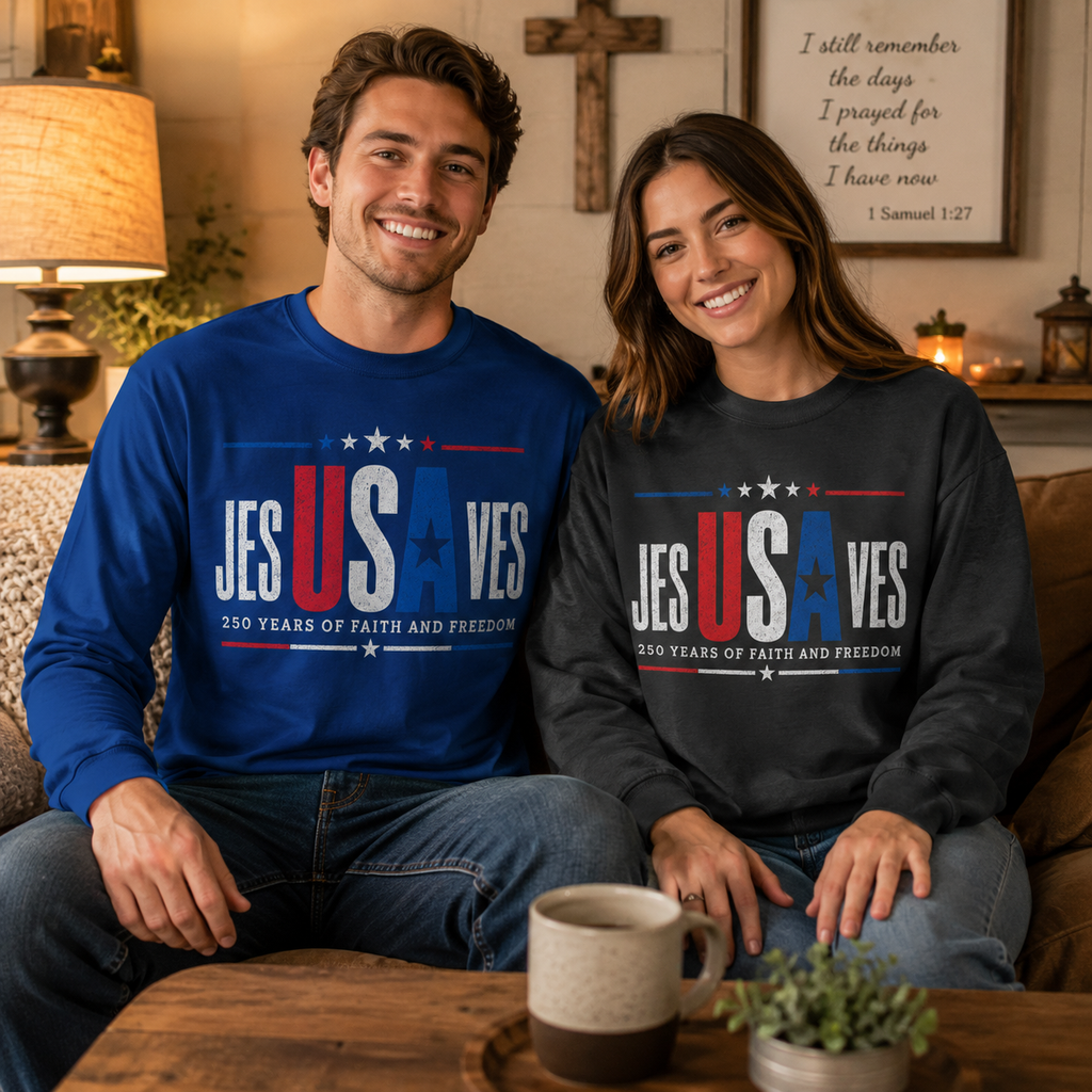 Jesus Saves USA Unisex T-shirt, Women's T-shirt, Unisex Long Sleeve, Sweatshirt, Hoodie, Zip Hoodie