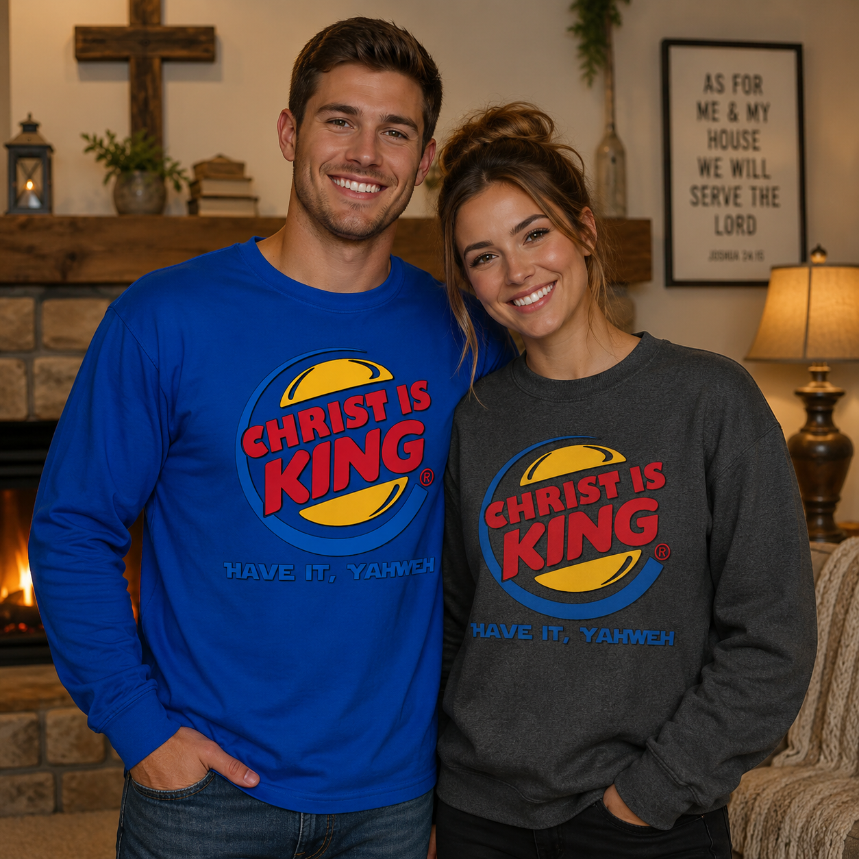 Christ Is King Unisex T-shirt, Women's T-shirt, Unisex Long Sleeve, Sweatshirt, Hoodie, Zip Hoodie