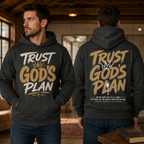 Trust God's Plan 2 sided Unisex T-shirt, Women's T-shirt, Unisex Long Sleeve, Sweatshirt, Hoodie, Zip Hoodie