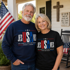 Jesus Saves USA Unisex T-shirt, Women's T-shirt, Unisex Long Sleeve, Sweatshirt, Hoodie, Zip Hoodie