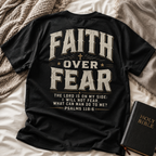 Faith Over Fear Unisex T-shirt, Women's T-shirt, Unisex Long Sleeve, Sweatshirt, Hoodie, Zip Hoodie