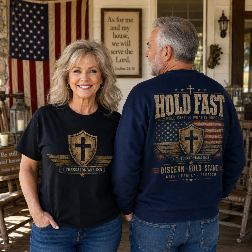 1 Thessalonians 5:21 2 Sided Unisex T-shirt, Women's T-shirt, Unisex Long Sleeve, Sweatshirt, Hoodie, Zip Hoodie