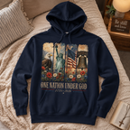One Nation Under God for 250 Years Unisex T-shirt, Women's T-shirt, Unisex Long Sleeve, Sweatshirt, Hoodie, Zip Hoodie (Copy)