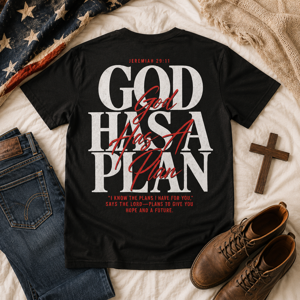 Jeremiah 29:11 God Has A Plan Unisex T-shirt, Women's T-shirt, Unisex Long Sleeve, Sweatshirt, Hoodie, Zip Hoodie