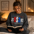 Jesus Saves USA Unisex T-shirt, Women's T-shirt, Unisex Long Sleeve, Sweatshirt, Hoodie, Zip Hoodie