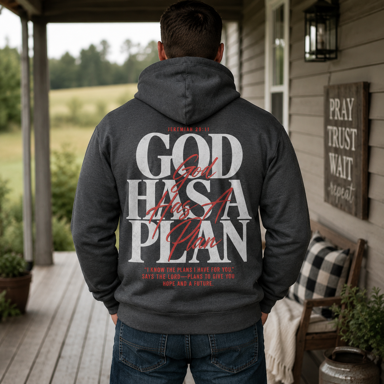 Jeremiah 29:11 God Has A Plan Unisex T-shirt, Women's T-shirt, Unisex Long Sleeve, Sweatshirt, Hoodie, Zip Hoodie