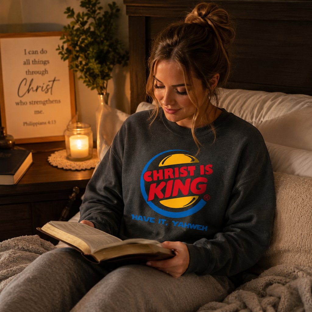 Christ Is King Unisex T-shirt, Women's T-shirt, Unisex Long Sleeve, Sweatshirt, Hoodie, Zip Hoodie