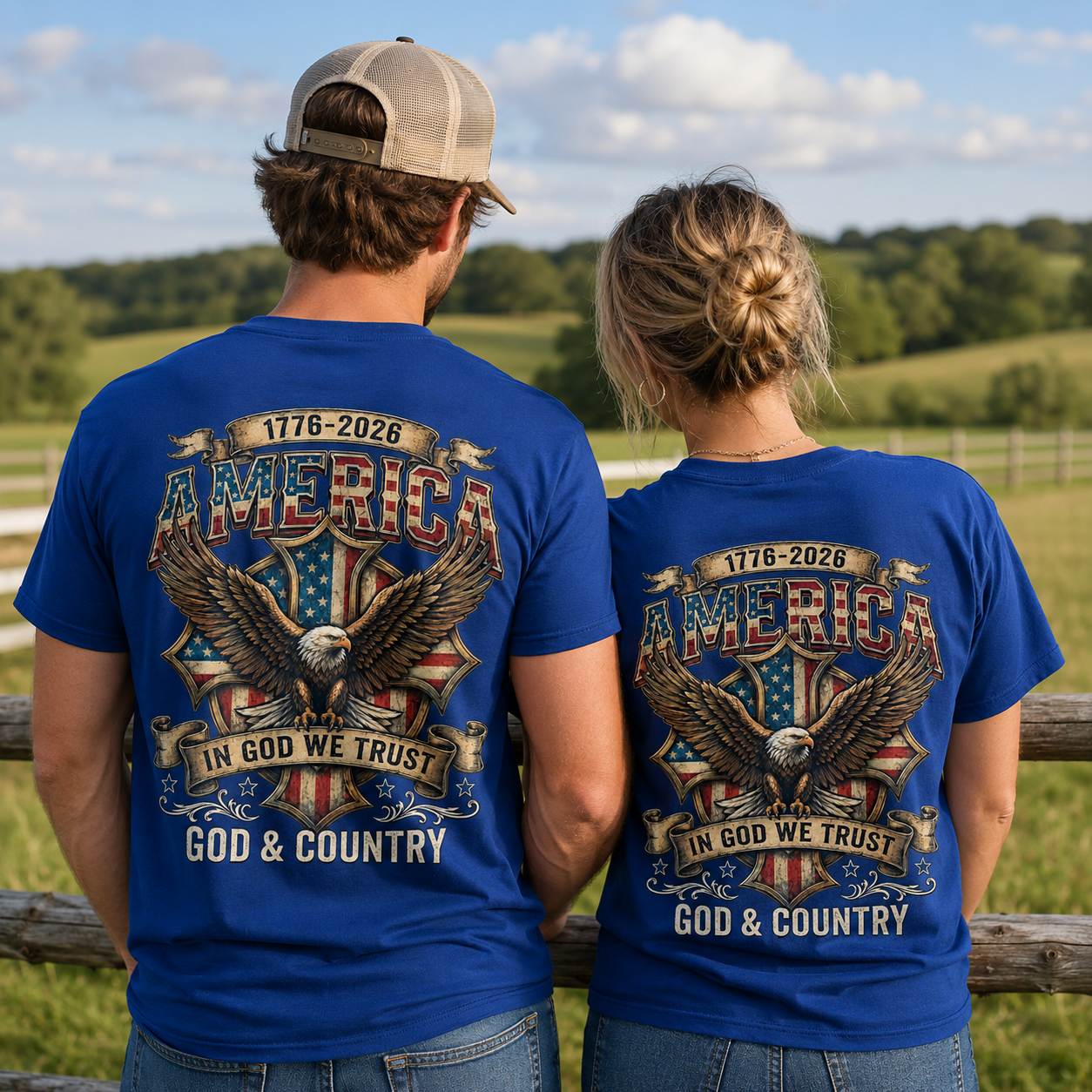 250 Years of Freedom Shirt, Patriotic Apparel, Christian 4th of July Tee, 1776-2026 250th Anniversary USA, God and Country tee
