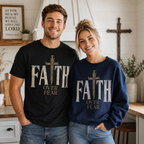 Faith Over Fear Unisex T-shirt, Women's T-shirt, Unisex Long Sleeve, Sweatshirt, Hoodie, Zip Hoodie