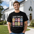 Jesus Is My Jam Christian Tee Shirt, Women's T-shirt, Unisex Long Sleeve, Sweatshirt, Hoodie, Zip Hoodie