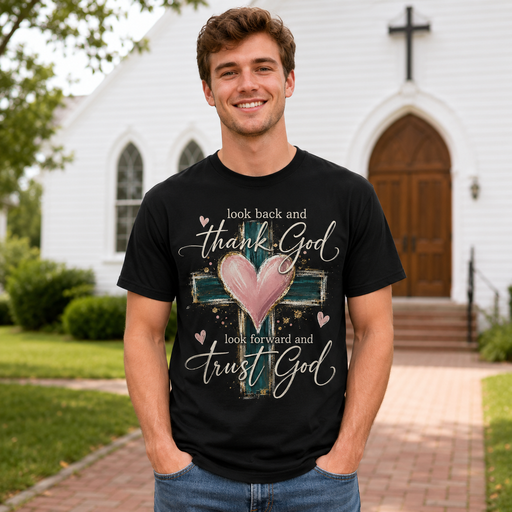 Thank God Trust God Faith Shirt, Women's T-shirt, Unisex Long Sleeve, Sweatshirt, Hoodie, Zip Hoodie