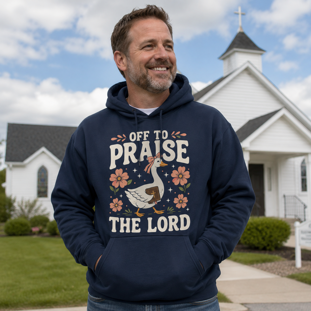 Off To Praise The Lord Shirt, Women's T-shirt, Unisex Long Sleeve, Sweatshirt, Hoodie, Zip Hoodie
