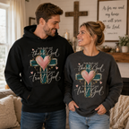 Thank God Trust God Faith Shirt, Women's T-shirt, Unisex Long Sleeve, Sweatshirt, Hoodie, Zip Hoodie