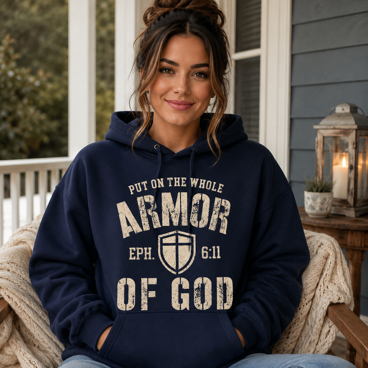 Armor of God Shirt, Ephesians 6:11 Christian T-Shirt, Put On The Whole Armor of God Tee, Bible Verse Gift for Men