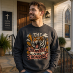 Psalm 19:1 Christian Tiger Shirt, Women's T-shirt, Unisex Long Sleeve, Sweatshirt, Hoodie, Zip Hoodie