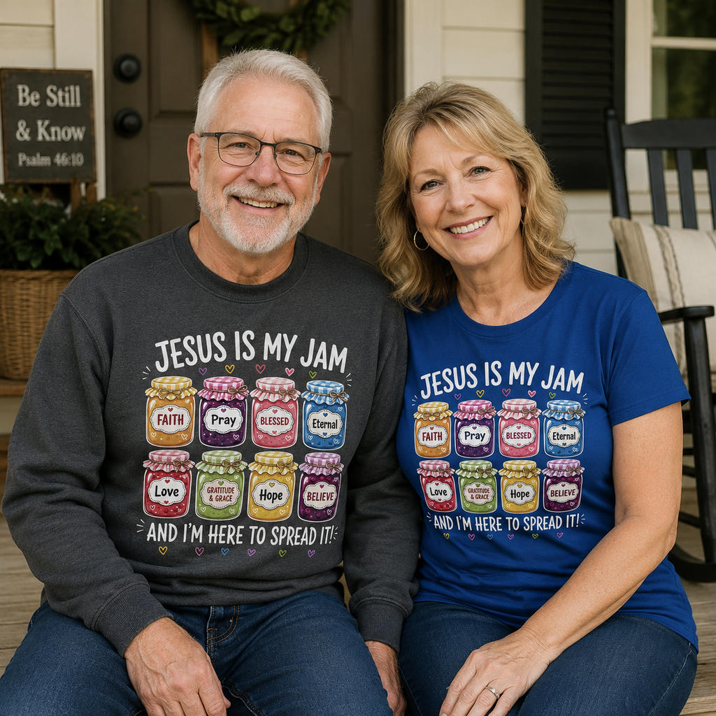 Jesus Is My Jam Christian Tee Shirt, Women's T-shirt, Unisex Long Sleeve, Sweatshirt, Hoodie, Zip Hoodie