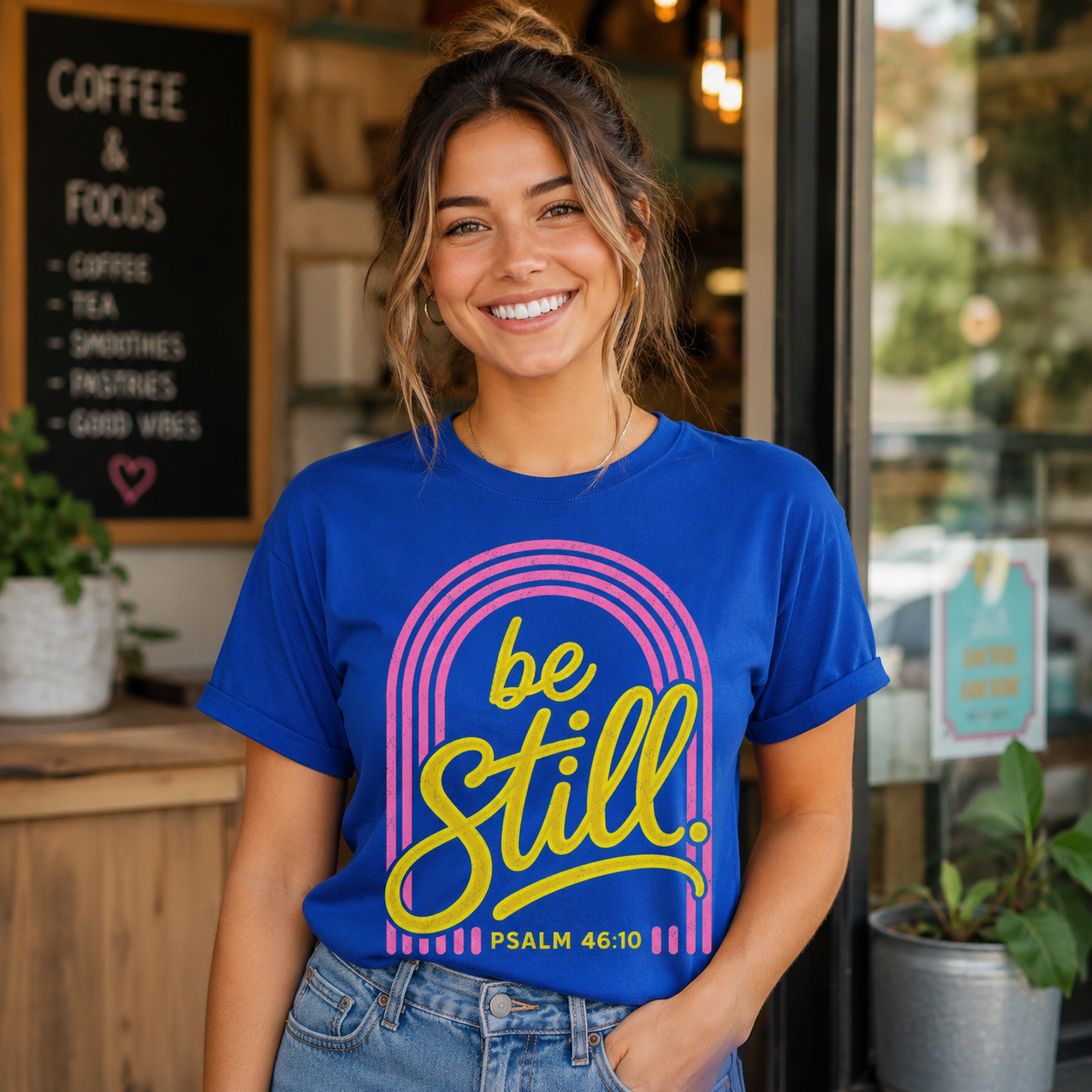 Psalm 46:10 Bible Verse Shirt, Women's T-shirt, Unisex Long Sleeve, Sweatshirt, Hoodie, Zip Hoodie