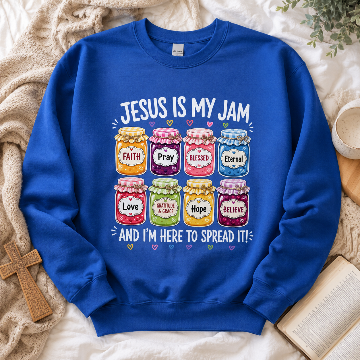 Jesus Is My Jam Christian Tee Shirt, Women's T-shirt, Unisex Long Sleeve, Sweatshirt, Hoodie, Zip Hoodie