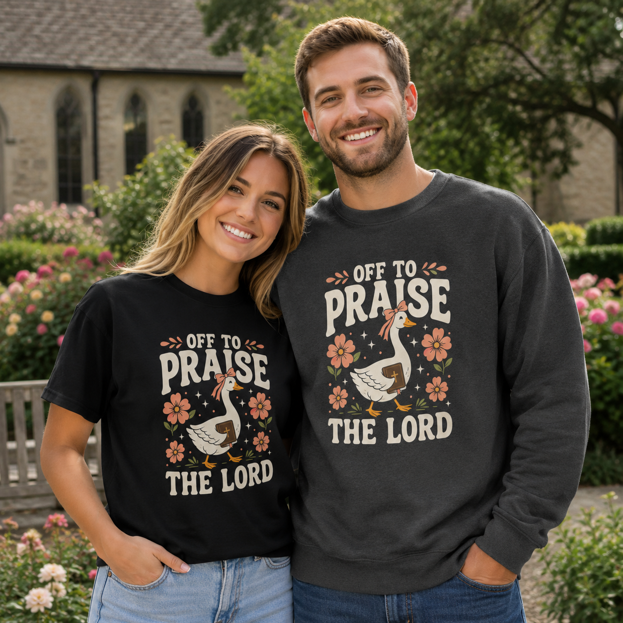Off To Praise The Lord Shirt, Women's T-shirt, Unisex Long Sleeve, Sweatshirt, Hoodie, Zip Hoodie