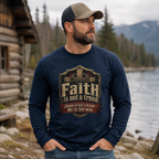Faith Is Not A Trend Shirt, Jesus Is Not A Brand Christian T-Shirt, He Is The Way Cross Tee, Bold Faith Gift for Men Women