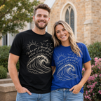 Deep Waters Isaiah 43:2 Christian Shirt, Women's T-shirt, Unisex Long Sleeve, Sweatshirt, Hoodie, Zip Hoodie