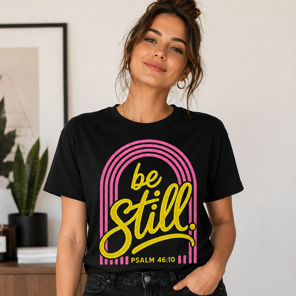 Psalm 46:10 Bible Verse Shirt, Women's T-shirt, Unisex Long Sleeve, Sweatshirt, Hoodie, Zip Hoodie
