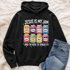 Jesus Is My Jam Christian Tee Shirt, Women's T-shirt, Unisex Long Sleeve, Sweatshirt, Hoodie, Zip Hoodie