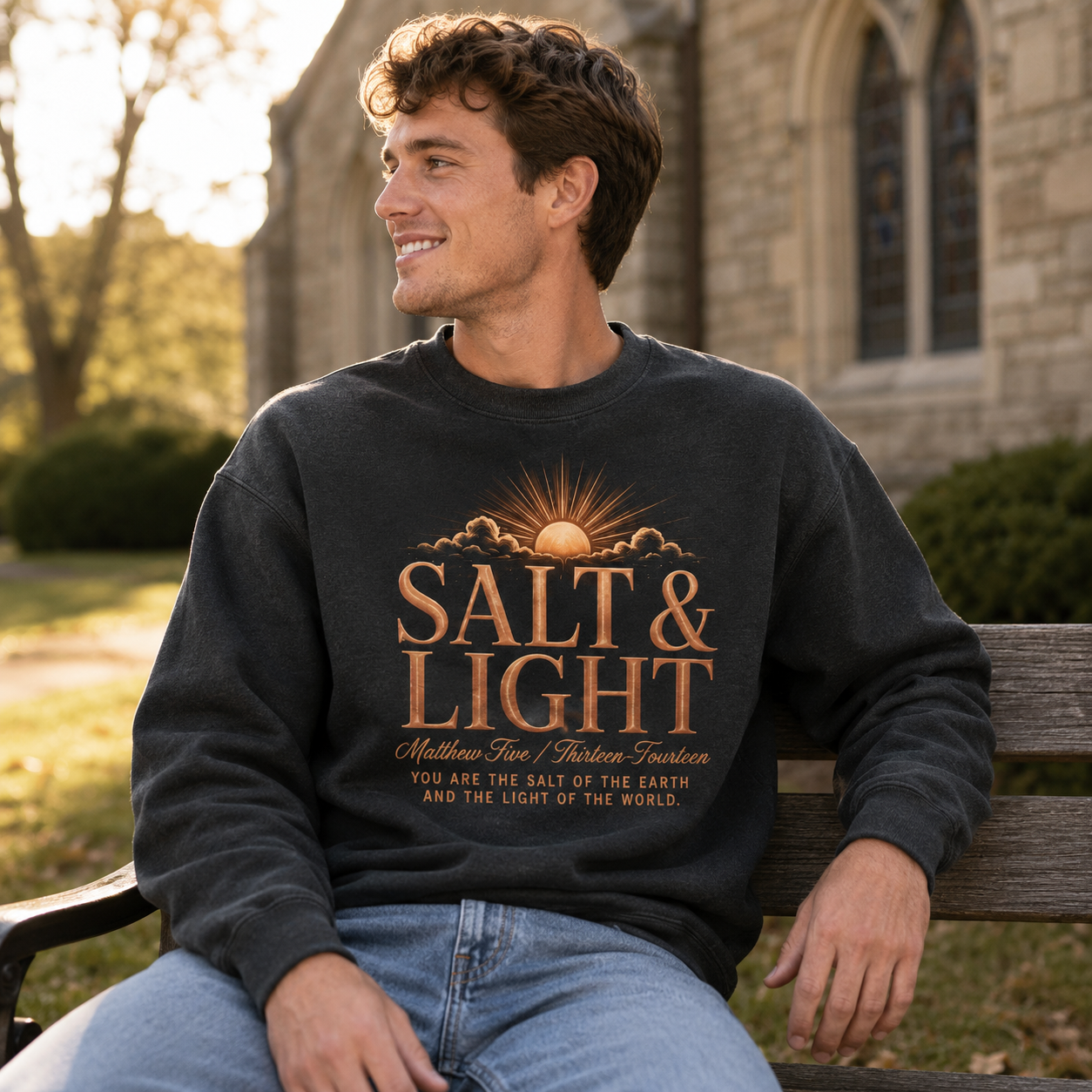 Salt & Light Bible Verse Shirt, Women's T-shirt, Unisex Long Sleeve, Sweatshirt, Hoodie, Zip Hoodie