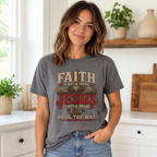 Faith Is Not A Trend Shirt, Jesus Is Not A Brand Christian T-Shirt, He Is The Way Tee, Bold Faith Gift for Women Men