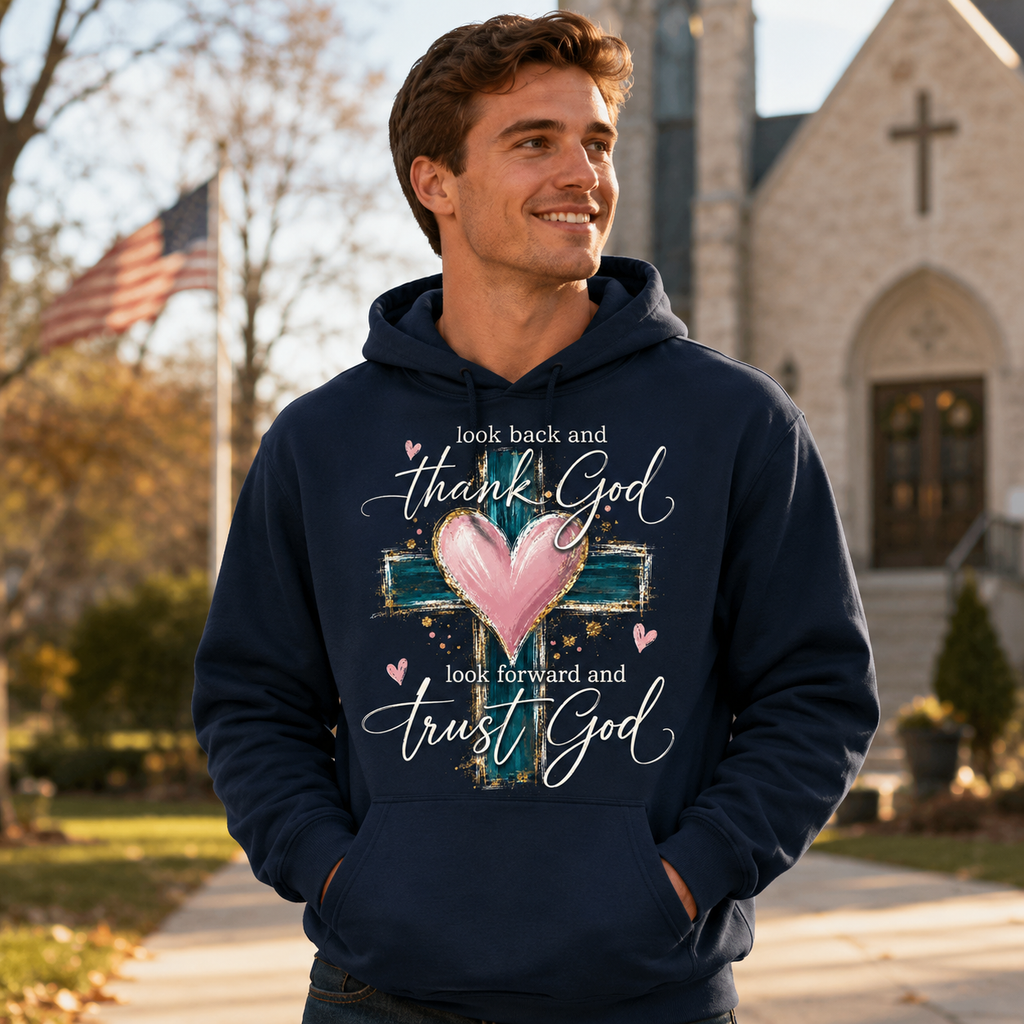 Thank God Trust God Faith Shirt, Women's T-shirt, Unisex Long Sleeve, Sweatshirt, Hoodie, Zip Hoodie