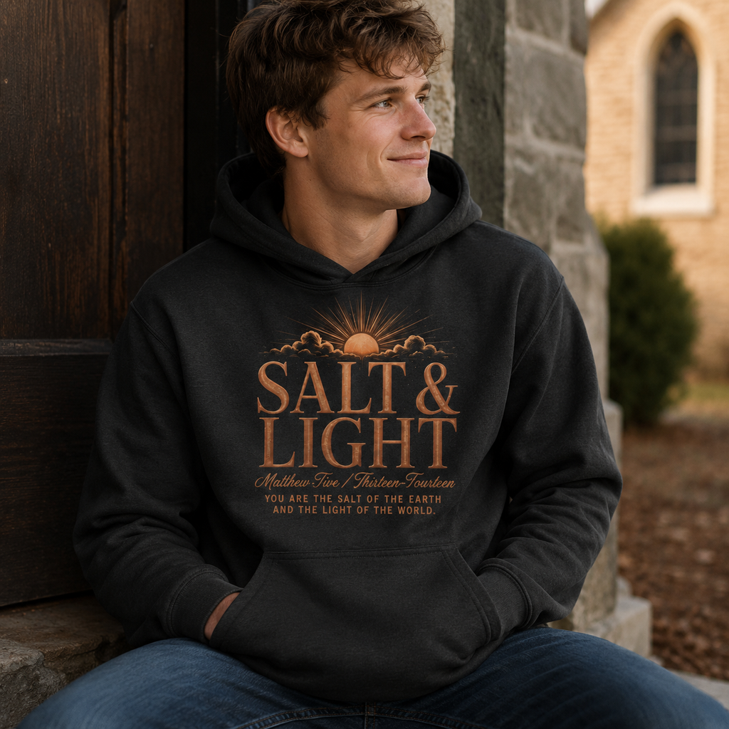 Salt & Light Bible Verse Shirt, Women's T-shirt, Unisex Long Sleeve, Sweatshirt, Hoodie, Zip Hoodie