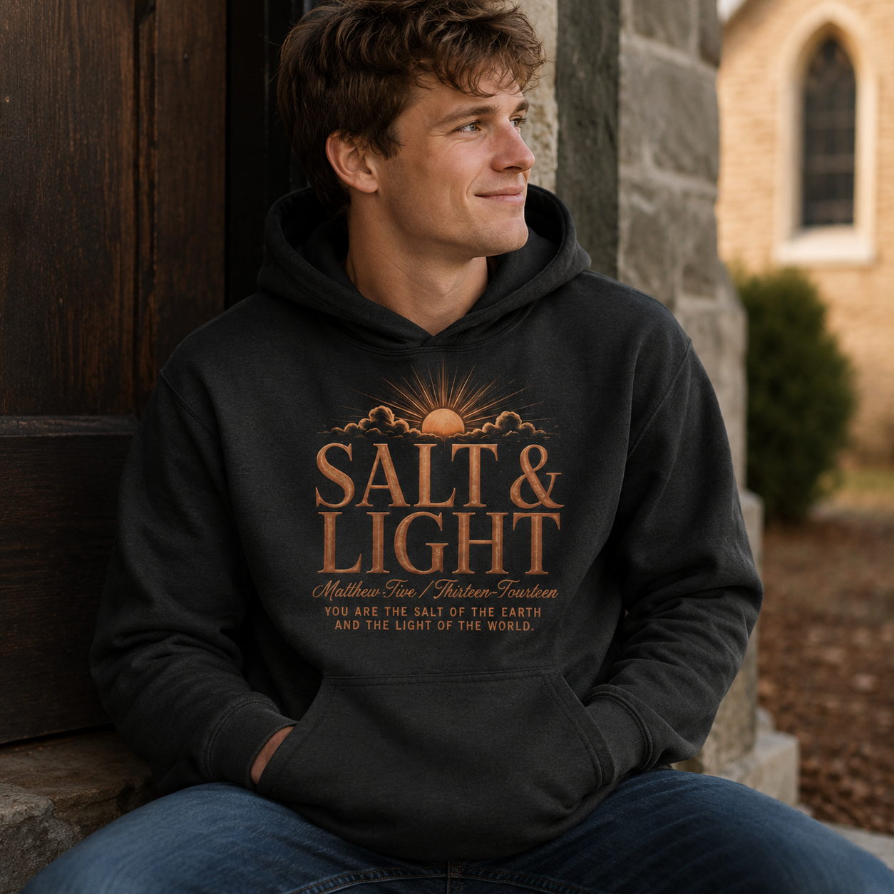 Salt & Light Bible Verse Shirt, Women's T-shirt, Unisex Long Sleeve, Sweatshirt, Hoodie, Zip Hoodie