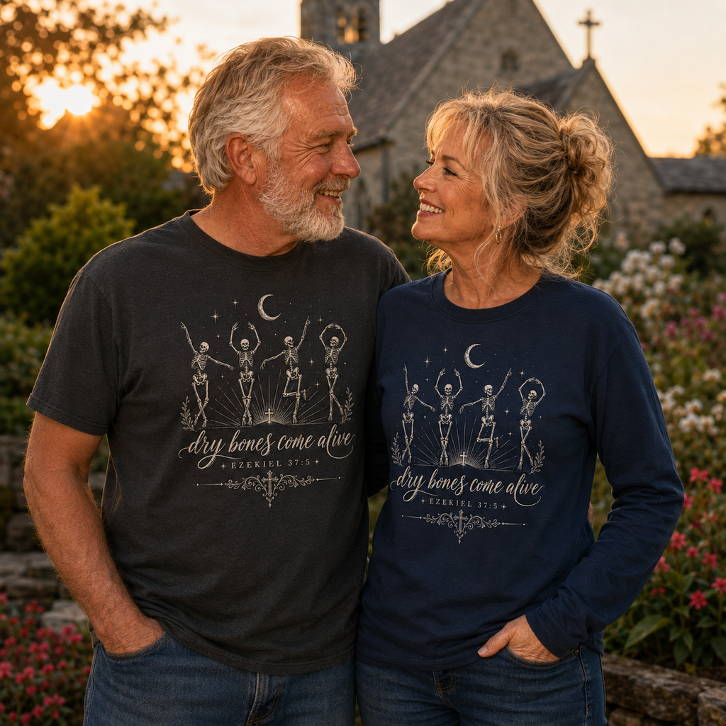 Ezekiel 37:5 Dry Bones Come Alive Bible Verse Shirt, Women's T-shirt, Unisex Long Sleeve, Sweatshirt, Hoodie, Zip Hoodie