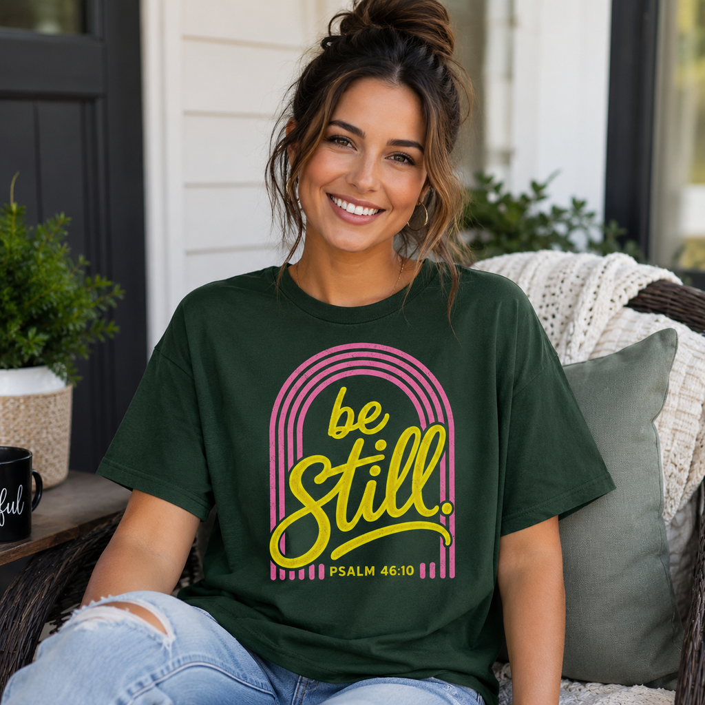 Psalm 46:10 Bible Verse Shirt, Women's T-shirt, Unisex Long Sleeve, Sweatshirt, Hoodie, Zip Hoodie